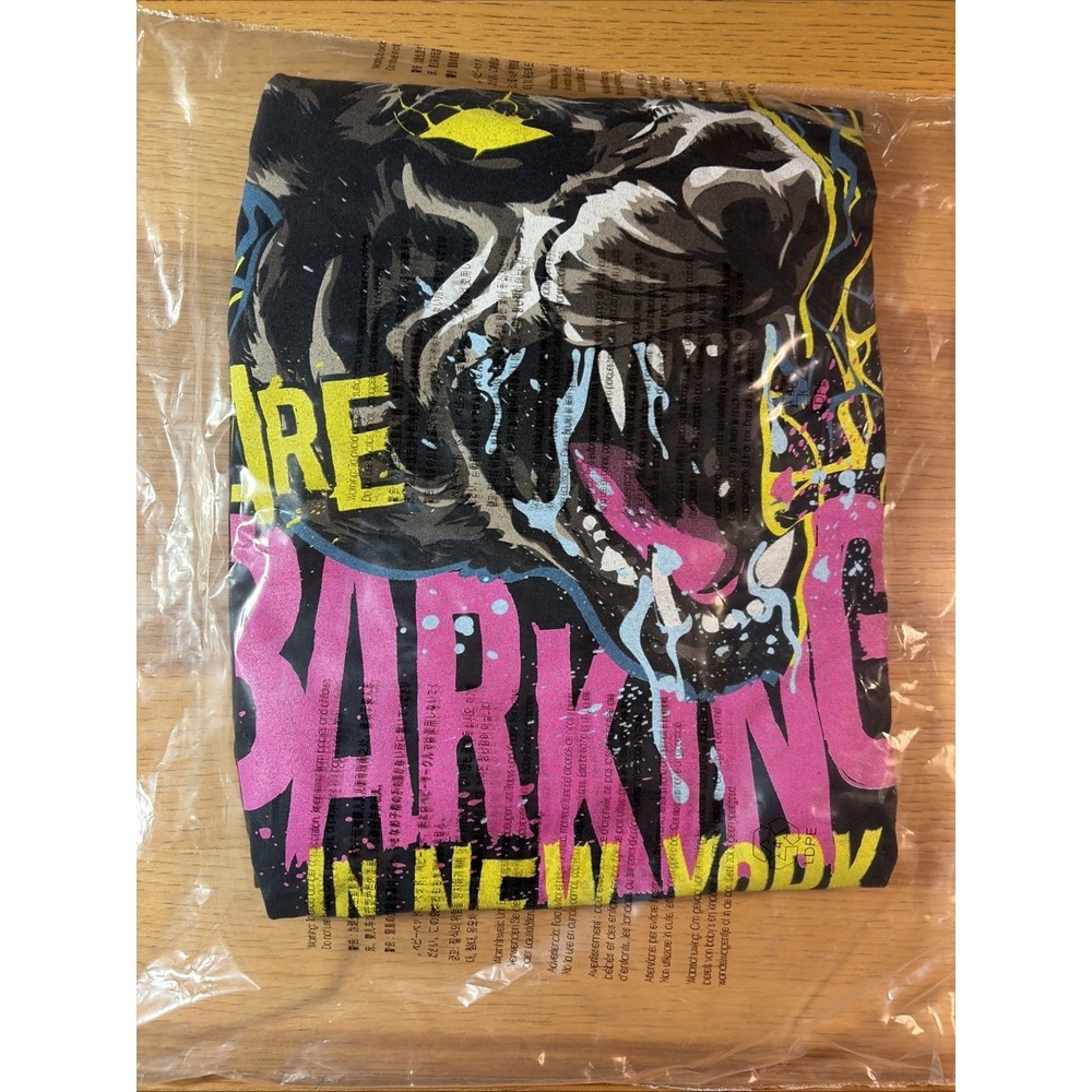 Authentic WWE Bron Breakker "Dogs are Barking in New York" Large T-shirt
